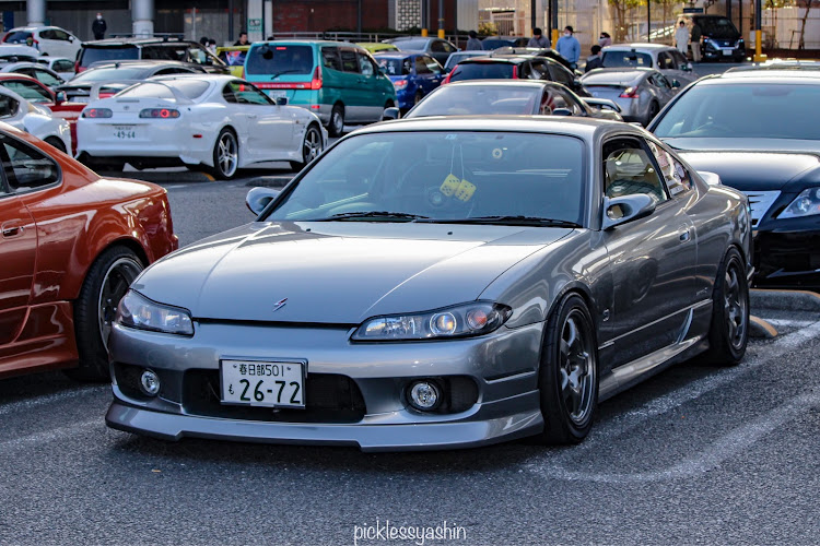 シルビアのツライチ・純正オプション・純正オタク・大黒PA・R32ホイールに関するカスタム事例の投稿画像3枚目