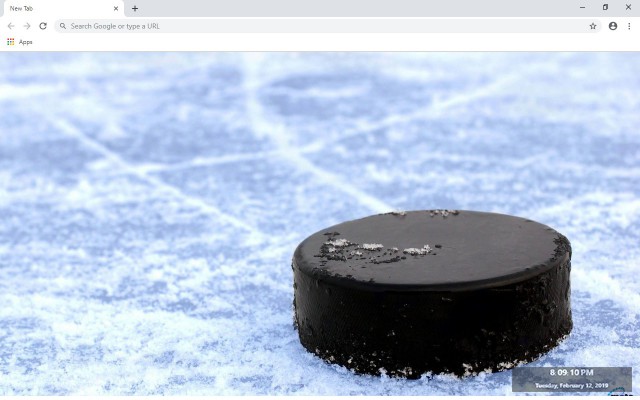 Ice Hockey New Tab & Wallpapers Collection