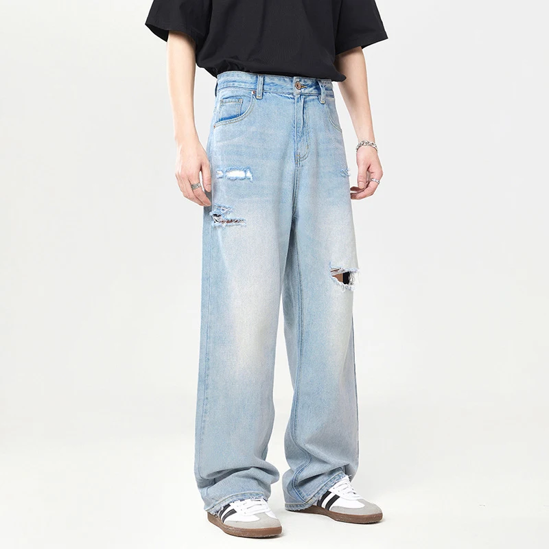 Heren Modieuze Losse Broek, All-Match Stijl, veelzijdig combineerbaar, comfortabel en perfect voor een casual of meer geklede look.