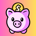 Icon Piggy Bank for kids - Bomad