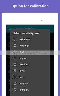 عداد الخطوات مقياس الخطي- صورة مصغَّرة للقطة شاشة  