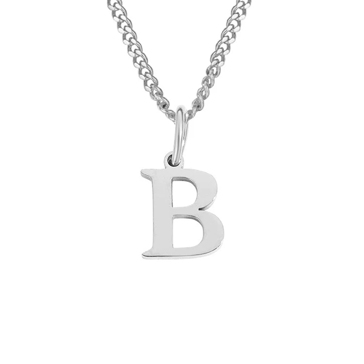 26 Letters All-Match 14K RVS Ketting, een elegante en persoonlijke ketting voor elke dag, perfect voor elke outfit.