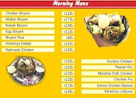 Chickpet Donne Biryani House menu 1