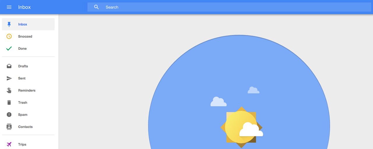 Google Inbox Nav White Preview image 2