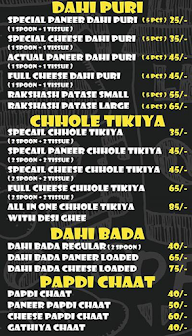 Family Chaat Cafe menu 5