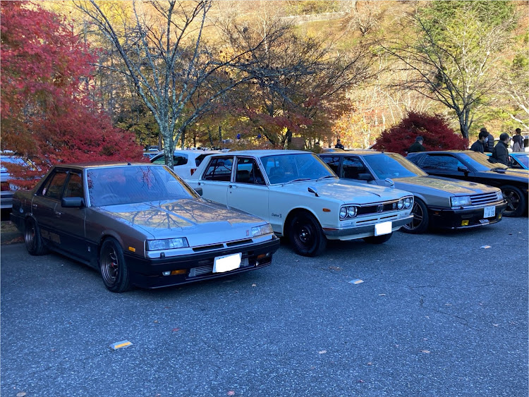 スカイラインのr30スカイライン・奥多摩大麦代駐車場・朝活ドライブ・R30 Mate.・N-BOXに関するカスタム事例の投稿画像2枚目