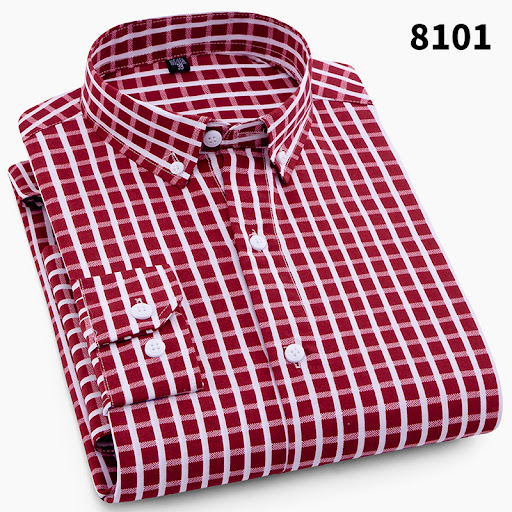 Title 9, New Mens Long Sleeve Shirt Business Casual Pla...