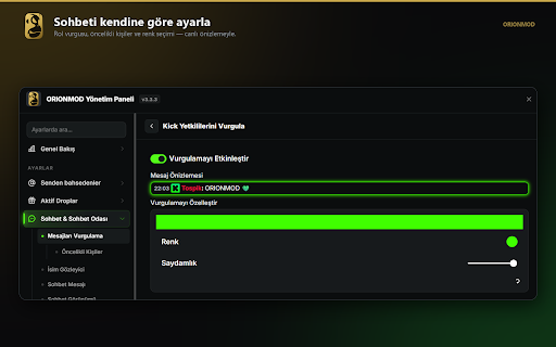 ORIONMOD — Advanced Moderation for Kick screenshot 2