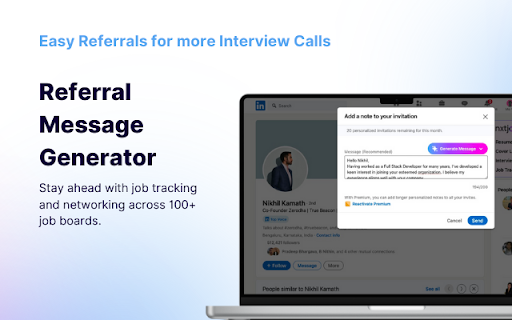 NxtJob AI LinkedIn Optimization & Job Tracker