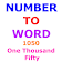 Number to Word Converter icon