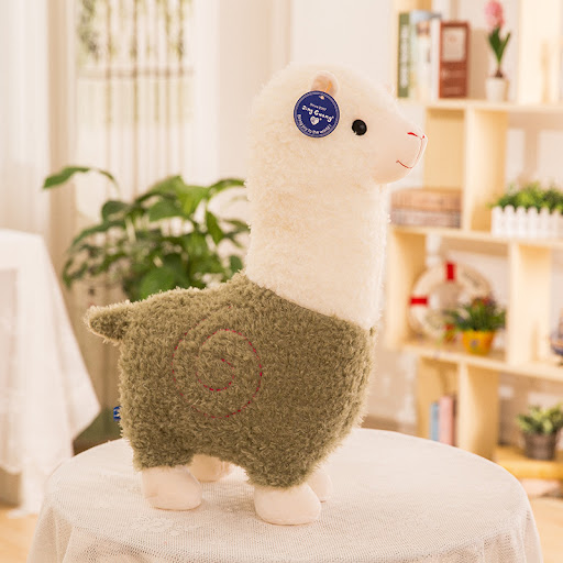 Title 10, Soft and cuddly alpaca doll plush toy, the perf...