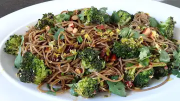 Cherry Sesame Noodles with Lemon-Hoisin Sauce