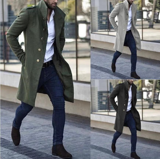 Title 2, Mid-length slot pocket casual coat, a comfortab...
