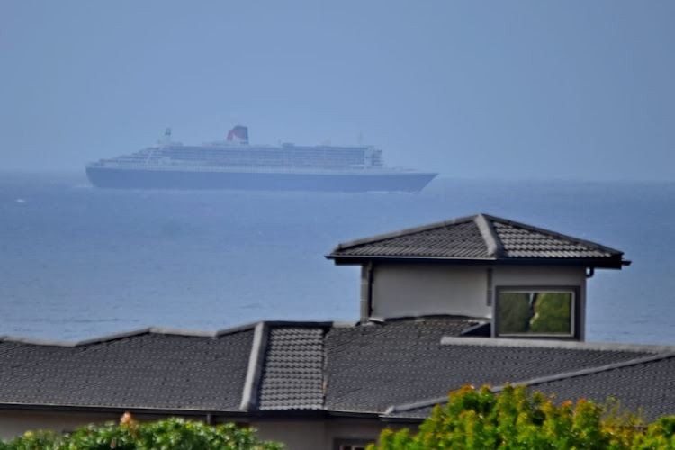 A resident of Widenham Retirement Village took this photograph as the Queen Mary 2 passed through Umkomaas, on the KwaZulu-Natal south coast, just before 10am on Thursday.