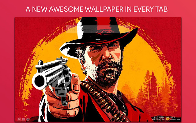 Red Dead Redemption 2 Wallpaper HD New Tab