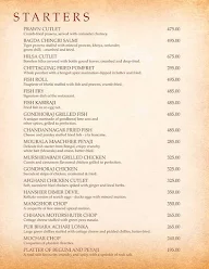 6 Ballygunge Place menu 3