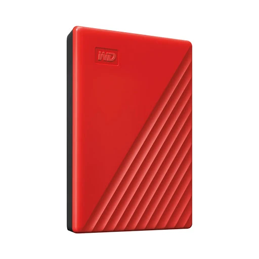 Ổ cứng di động HDD WD My Passport 1TB 2.5" USB 3.2 (WDBYVG0010BRD-WESN) (Đỏ)