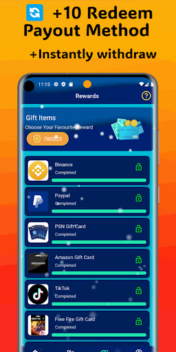 Screenshot True-Rewards Earn Money Gifts