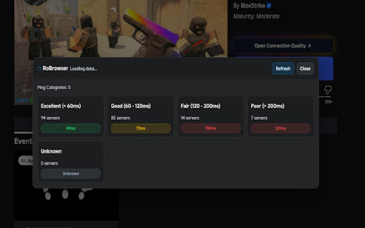 RoBrowser - Server finder for Roblox screenshot 2