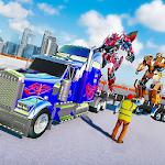 Cover Image of Download US Police Robot Truck Transformation: Robot Battle 1.0.8 APK