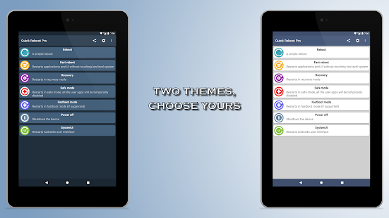 Quick Reboot Pro - #1 reboot manager [ROOT] Screenshot
