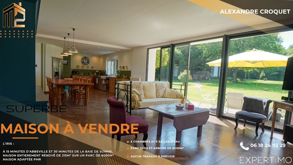 Vente maison 8 pièces 215 m² à Cramont (80370), 414 900 €