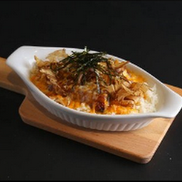 Cheesy Baked Teriyaki Eel Baked on Rice