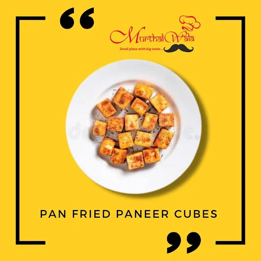 Pan Fried Paneer Cubes