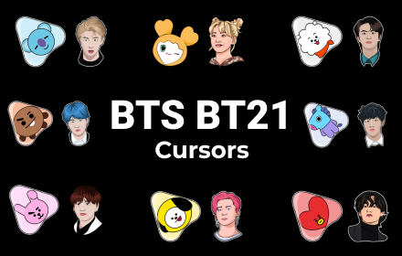 BTS BT21 Cursors Preview image 0