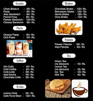 Cafe Feaver menu 1