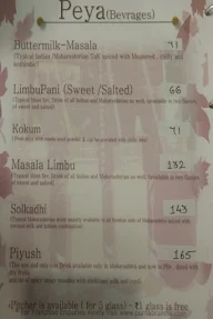 Purnabramha Maharashtrian Restaurant menu 2