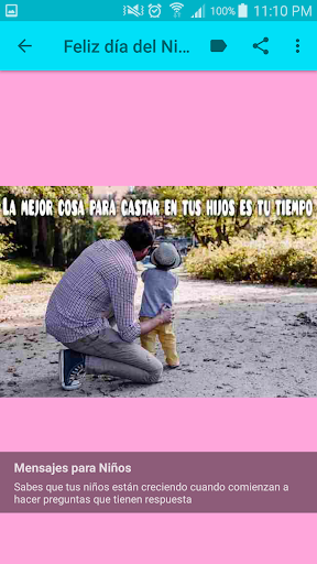 Feliz día del Niño