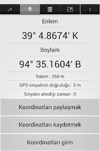  Pro benim GPS koordinatları-   
