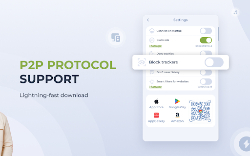 Free VPN Proxy and ad blocker - Planet VPN Preview 5