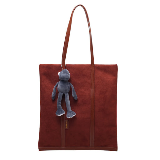 Title 1, Frosted Small Square Bag with Frog Pendant Fash...