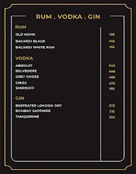 Nyx Lounge & Deck menu 1