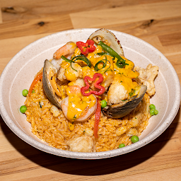 Peruvian Paella (Arroz con Mariscos)