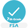 Grade 7 FSA Math Test & Practice 2019 icon