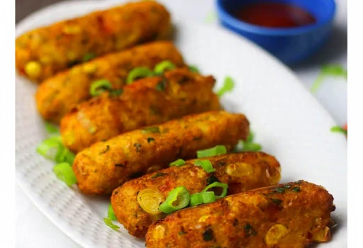 Corn & Paneer Seekh Kebab