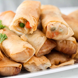 Crispy Vgegetable Spring rolls