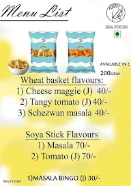 KK9 Foods menu 8