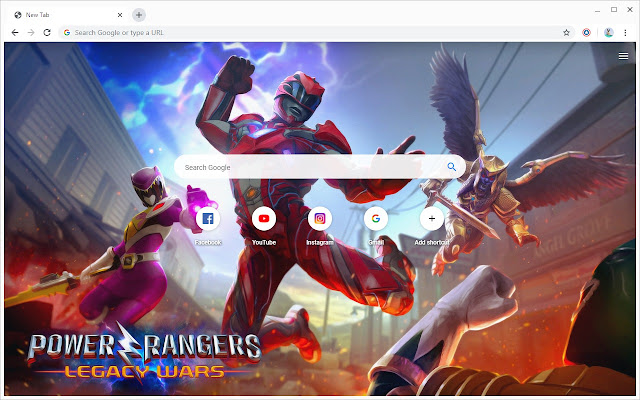 Power Rangers Wallpapers New Tab