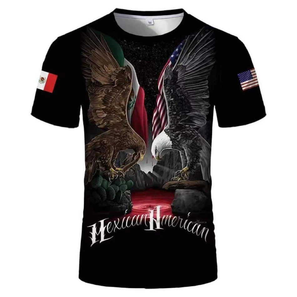 Camiseta casual esportiva masculina, poliéster 3D manga curta, roupa de tendência de rua, confortável e estilosa, ideal para o dia a dia.