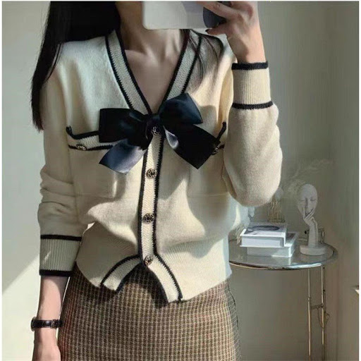 Title 5, Versatile Butterfly Knitting Cardigan Women