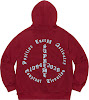 peace hooded sweatshirt