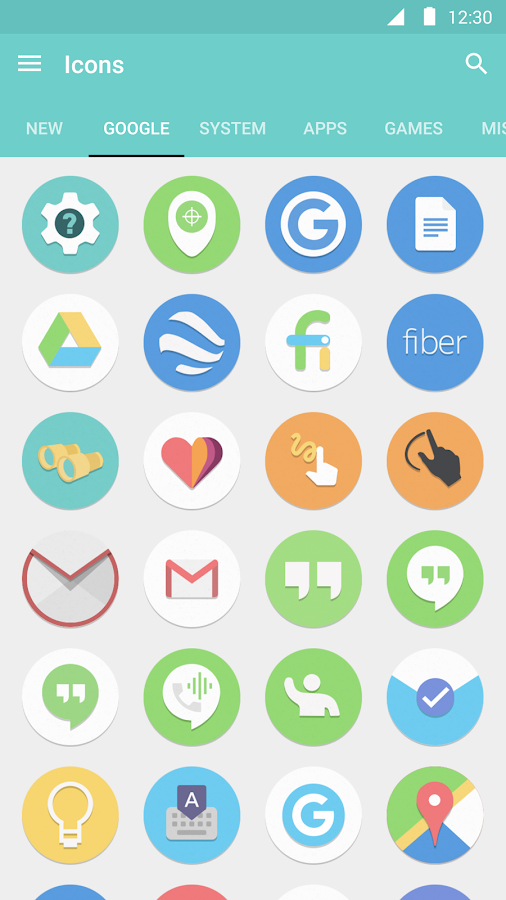    Flatro Icon Pack- screenshot  