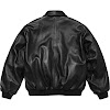 supreme®/schott® hooded leather bomber jacket ss24