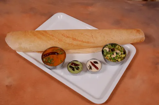 Paper Masala Dosa (Cooked In Amul Butter)