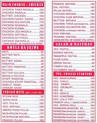 Satkar Bar & Restaurant menu 2