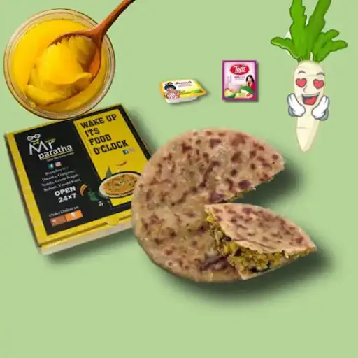 Mooli Paratha (tawa) Desi Ghee